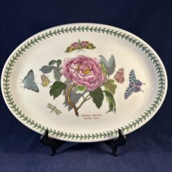 Portmeirion Botanic Garden ovale ovenschaal 24 x 33 cm, 'Paeonia Moutan/ Shrubby Peony'