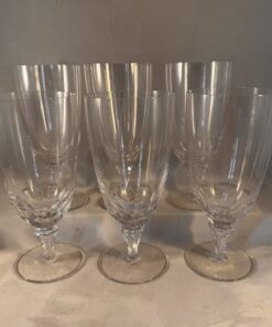 Set van 6 bierglazen Kristalunie Maastricht