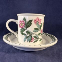 Portmeirion Botanic Garden koffiekop en schotel Ø kop 6,5 cm hoog 6,5 cm, 'Myosotis Palustris/ Forget-me-not' - Afbeelding 2