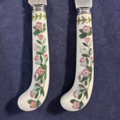 Portmeirion Botanic Garden driedelige set van kaasmes botermes en presenteermes. - Afbeelding 2