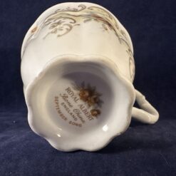 Royal Albert 'September song' herenkop en schotel Ø kop 9 cm hoog 7,4 cm, Avon shape - Afbeelding 2