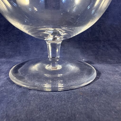 Cognacglas kristal met geslepen voet hoog 11,6 cm. Ø 6 cm. - Afbeelding 2