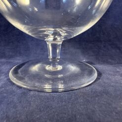 Cognacglas kristal met geslepen voet hoog 11,6 cm. Ø 6 cm. - Afbeelding 2