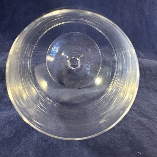 Cognacglas kristal met geslepen voet hoog 11,6 cm. Ø 6 cm. - Afbeelding 3