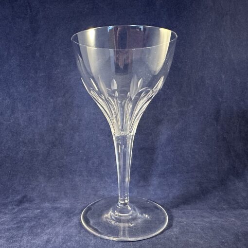 Wijnglas met geslepen voet, hoog 13,5 cm, Ø 7,1 cm