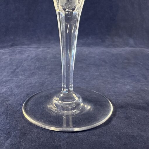 Wijnglas met geslepen voet, hoog 13,5 cm, Ø 7,1 cm - Afbeelding 3