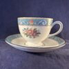 Wedgwood 'Runnymede' light blue kop met schotel Ø kop 8,4 cm hoog 7 cm