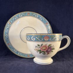 Wedgwood 'Runnymede' light blue kop met schotel Ø kop 8,4 cm hoog 7 cm - Afbeelding 3