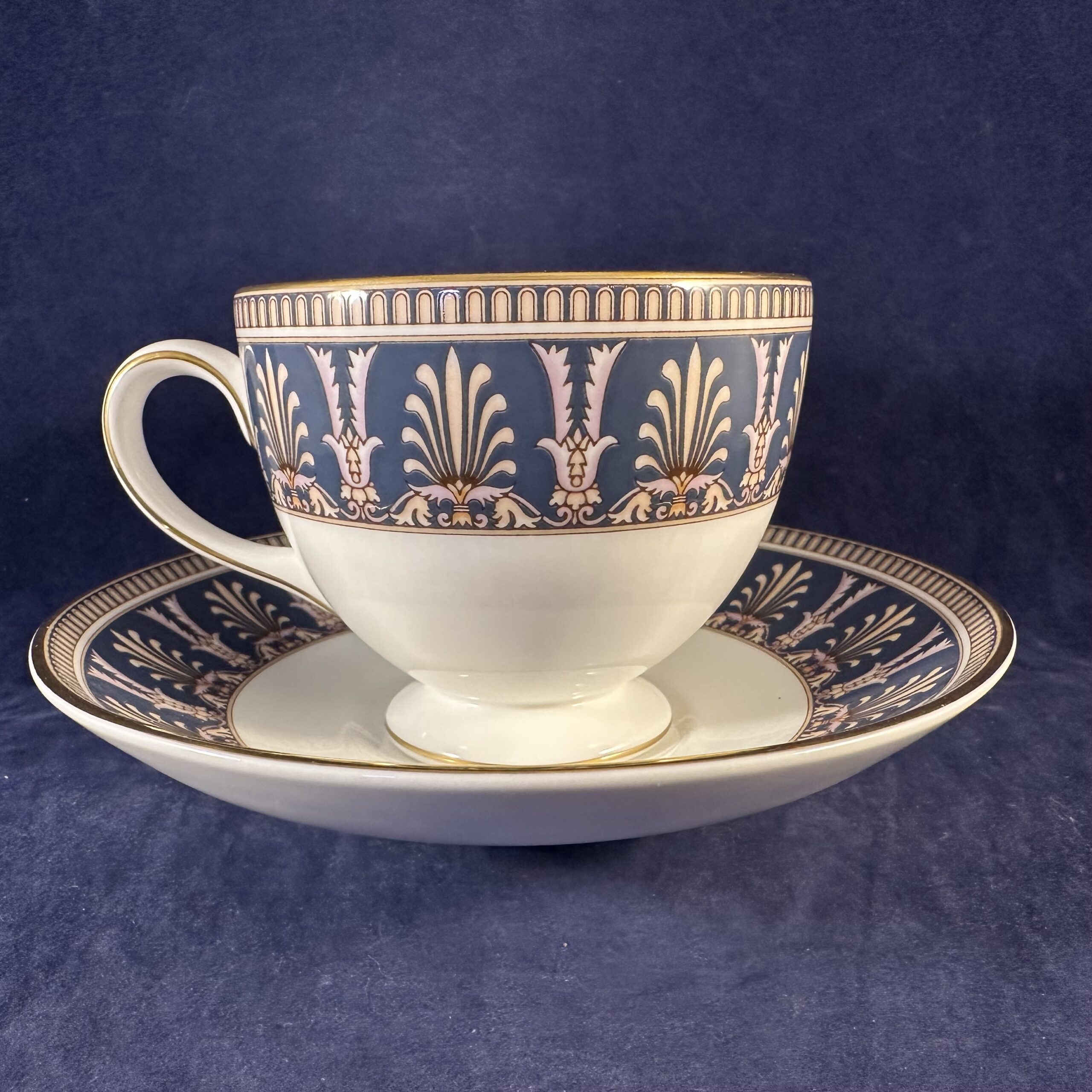 Wedgwood 'Beresford' kop met schotel Ø kop 8,4 cm hoog 7 cm - Afbeelding 2