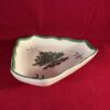 Spode 'Christmas tree' driehoekig bonbonschaaltje Ø 13 cm, Made in England