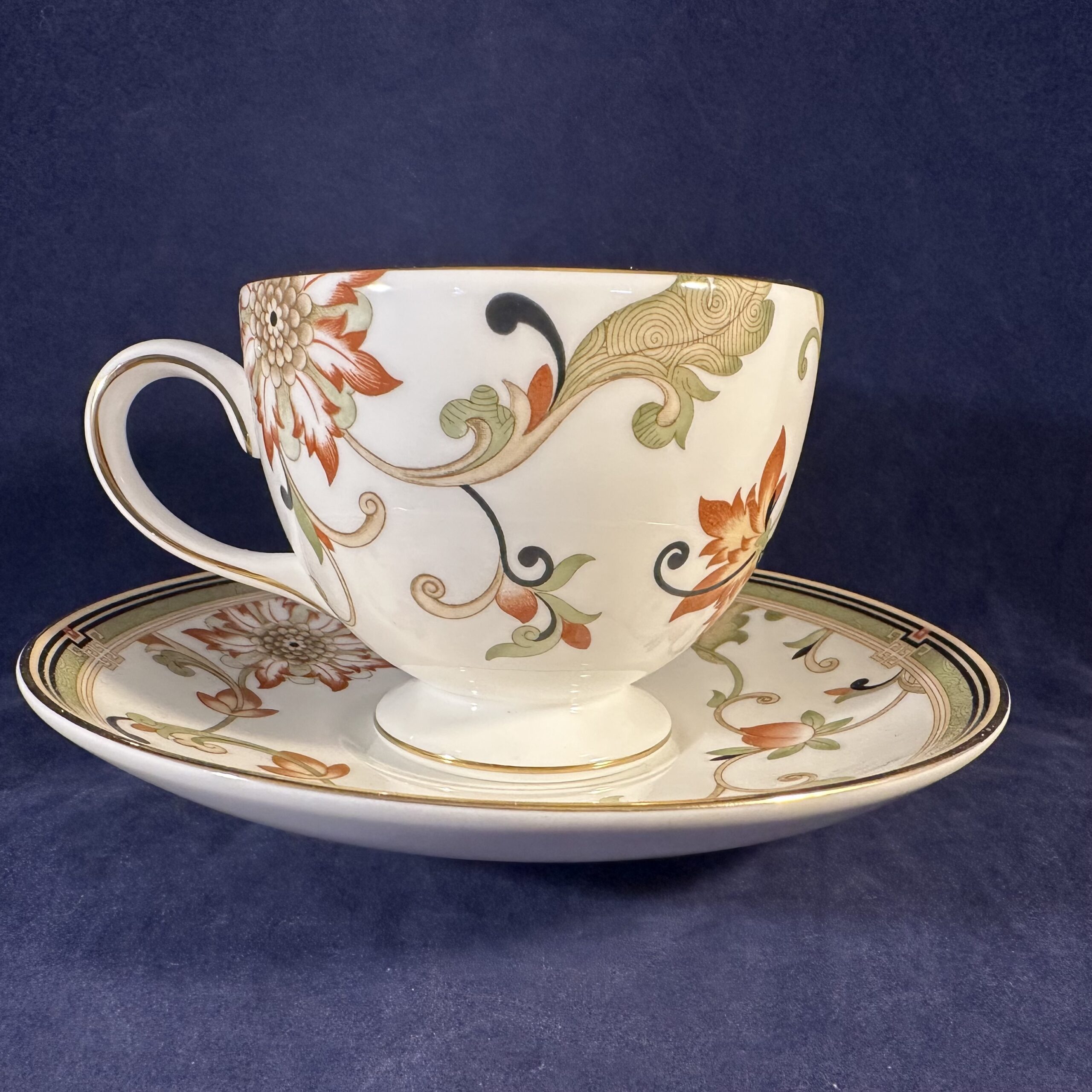 Wedgwood 'Oberon' kop met schotel Ø kop 8,4 cm hoog 6,9 cm - Afbeelding 2
