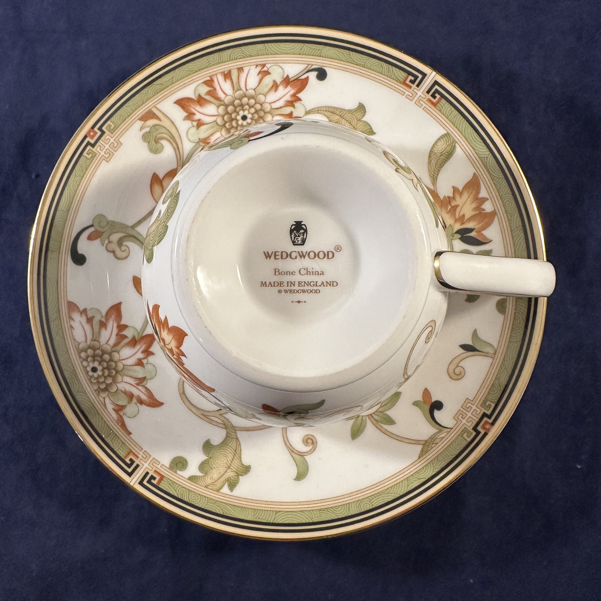 Wedgwood 'Oberon' kop met schotel Ø kop 8,4 cm hoog 6,9 cm - Afbeelding 4