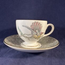 Wedgwood 'Humming Birds' kop met schotel Ø kop 8,4 cm hoog 6,9 cm