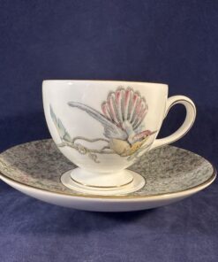 Wedgwood 'Humming Birds' kop met schotel Ø kop 8,4 cm hoog 6,9 cm