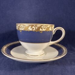 Wedgwood 'Rococo' kop met schotel Ø kop 8,4 cm hoog 6,9 cm