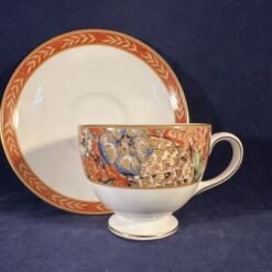Wedgwood Bicentenary Celebration 'Augustus' kop met schotel Ø kop 8,4 cm hoog 6,9 cm - Afbeelding 3