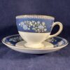 Wedgwood 'Blue Siam' kop met schotel Ø kop 8,4 cm hoog 6,9 cm