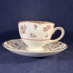 Wedgwood 'Rouen' kop met schotel Ø kop 8,4 cm hoog 6,9 cm