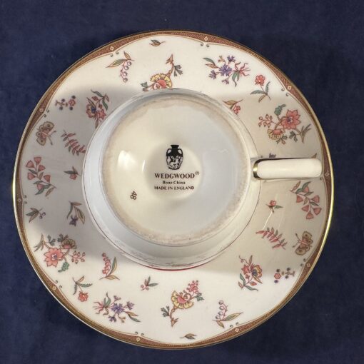 Wedgwood 'Rouen' kop met schotel Ø kop 8,4 cm hoog 6,9 cm - Afbeelding 4