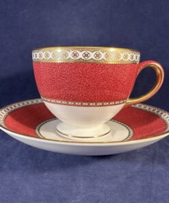 Wedgwood 'Ulander W1813' kop met schotel Ø kop 8,4 cm hoog 6,9 cm