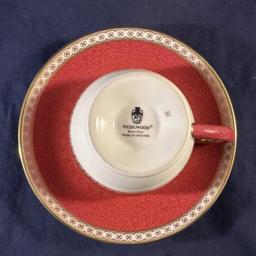Wedgwood 'Ulander W1813' kop met schotel Ø kop 8,4 cm hoog 6,9 cm - Afbeelding 4