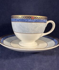 Wedgwood 'Valencia' kop met schotel Ø kop 8,4 cm hoog 6,9 cm