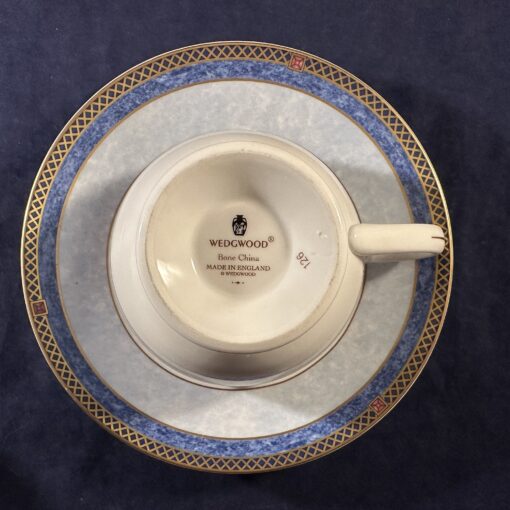 Wedgwood 'Valencia' kop met schotel Ø kop 8,4 cm hoog 6,9 cm - Afbeelding 4