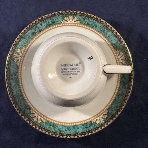 Wedgwood Bicentenary Celebration 'Lambourn' kop met schotel Ø kop 8,4 cm hoog 6,9 cm - Afbeelding 4