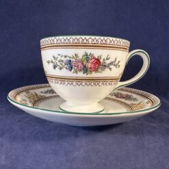 Wedgwood 'Columbia sage' kop met schotel Ø kop 8,4 cm hoog 6,9 cm