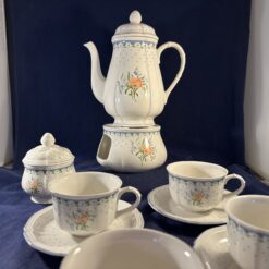 Villeroy en Boch 'Romantica' theeset, 4 persoons.