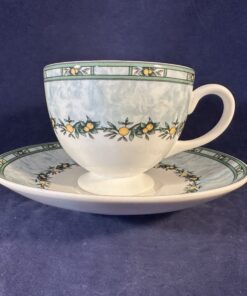Wedgwood 'Clementines' kop met schotel Ø kop 8,4 cm hoog 6,9 cm