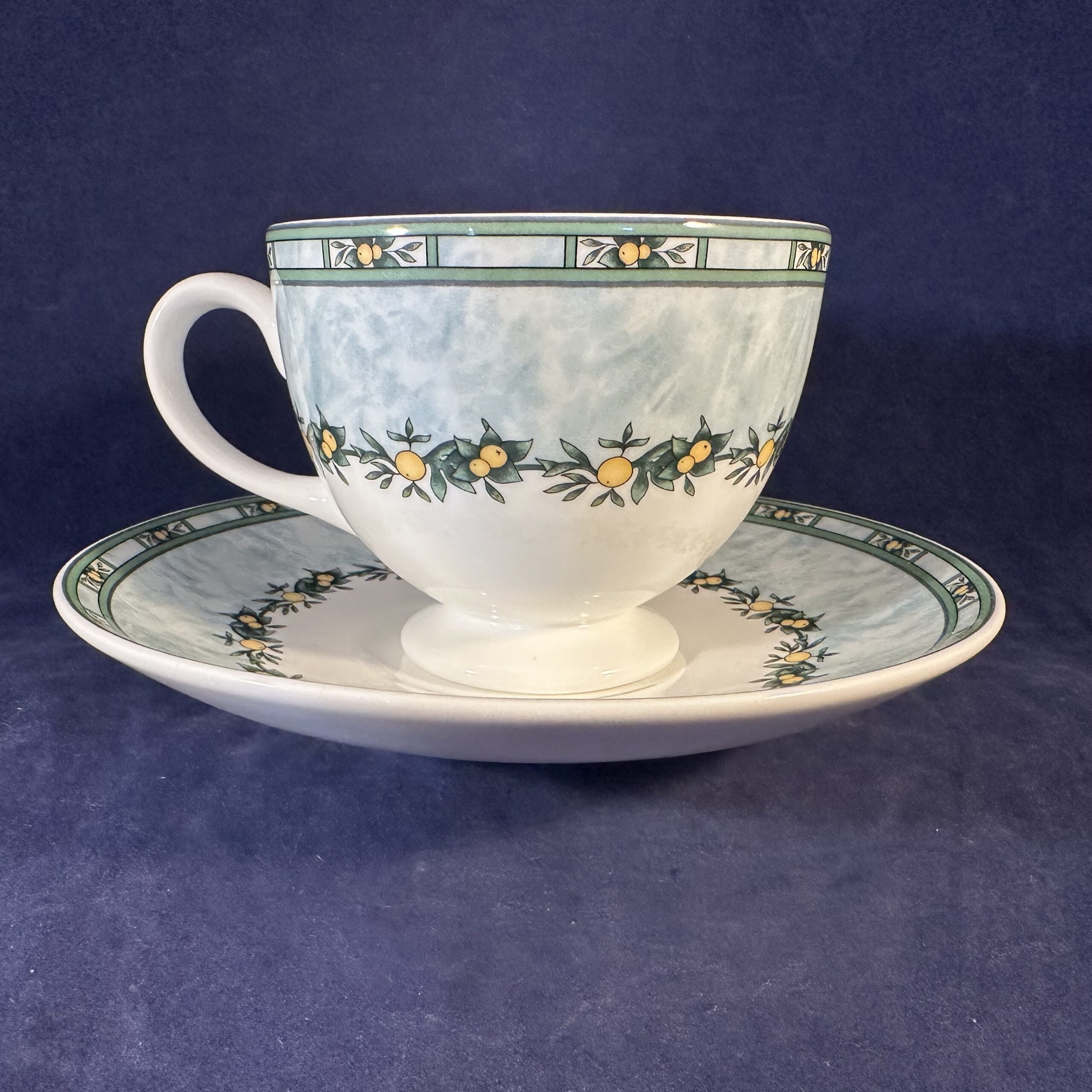 Wedgwood 'Clementines' kop met schotel Ø kop 8,4 cm hoog 6,9 cm - Afbeelding 2