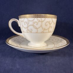 Wedgwood 'Celestial gold' kop met schotel Ø kop 8,4 cm hoog 6,9 cm - Afbeelding 2