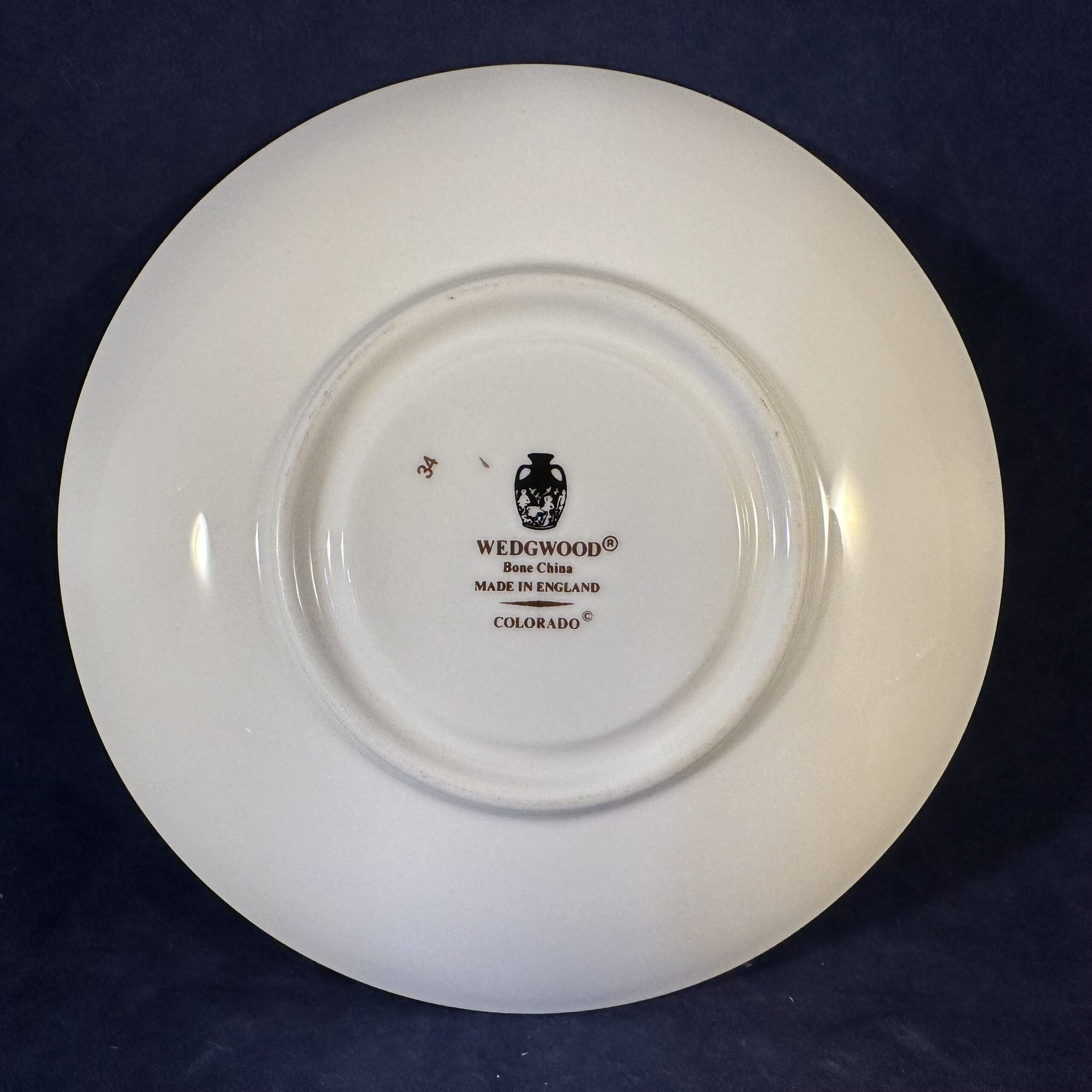 Wedgwood 'Colorado' kop met schotel Ø kop 8,4 cm hoog 6,9 cm - Afbeelding 4