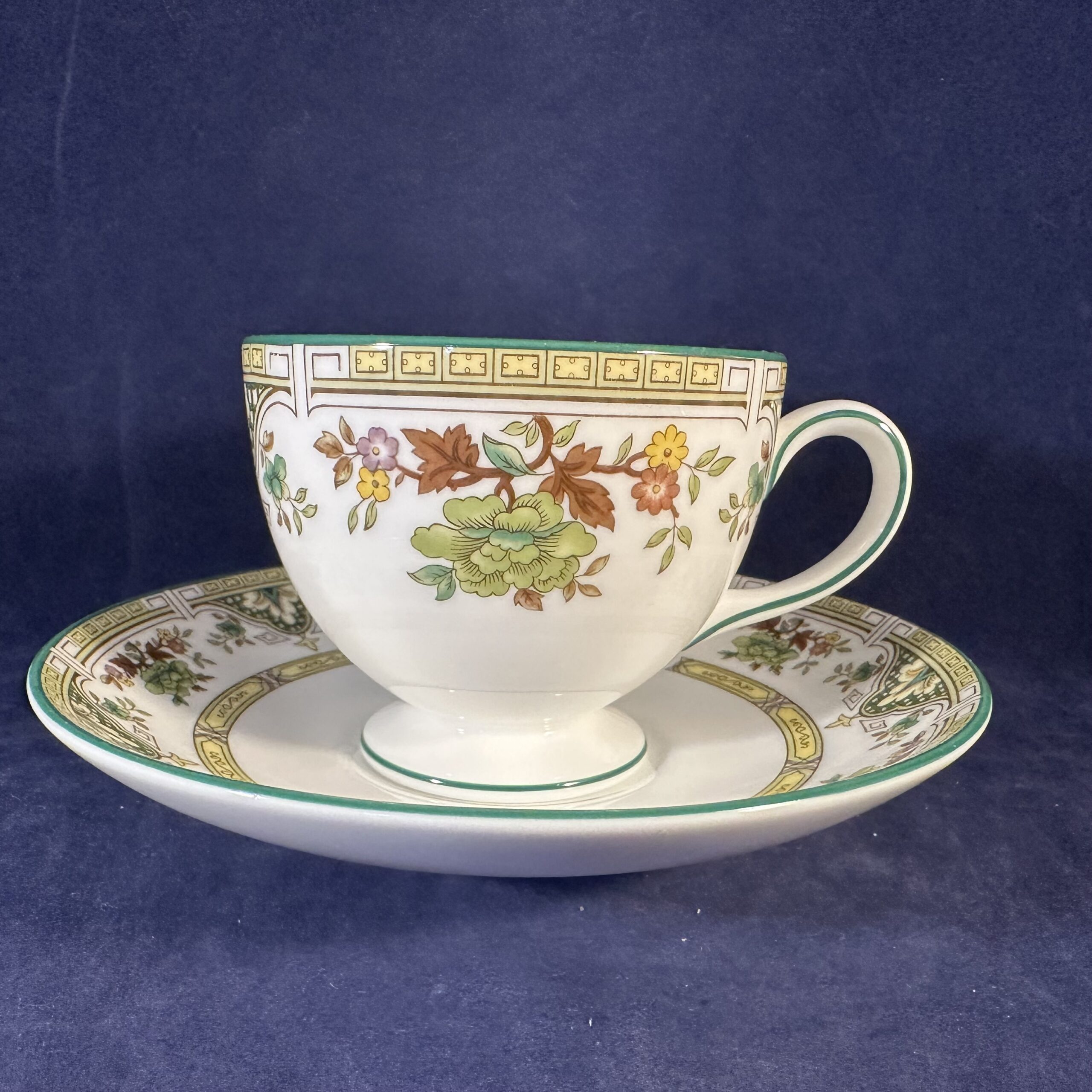 Wedgwood 'Tamarisk' kop met schotel Ø kop 8,4 cm hoog 6,9 cm