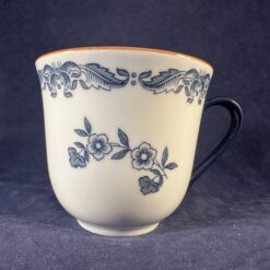 Rorstrand Ostindia hoge koffiekop zonder schotel porselein , hoog 7 cm Ø 7,3 cm