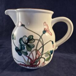 Villeroy en Boch 'Botanica' roomkannetje, hoog 9 cm, Oxalis acetosella (roze)