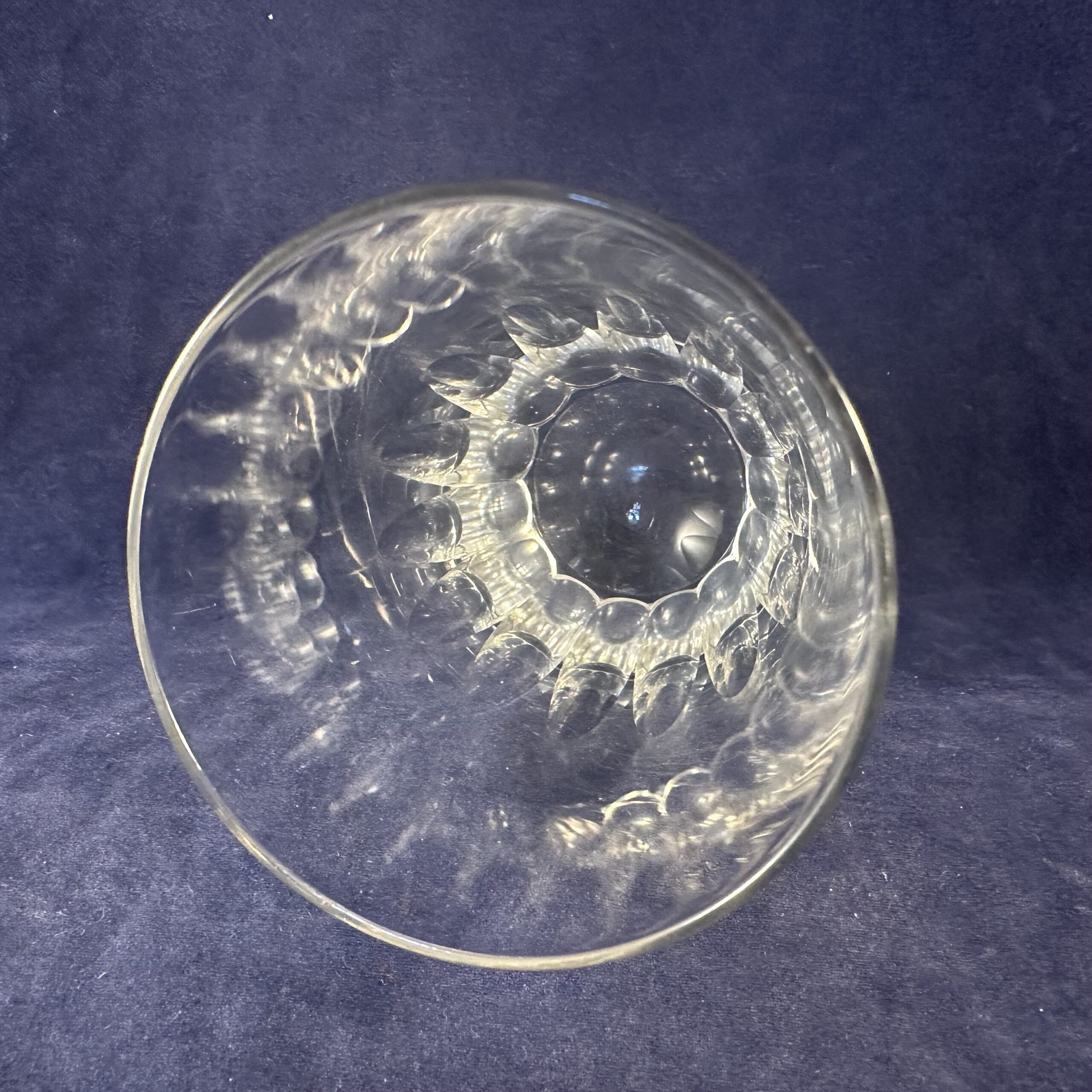 Set van 6 waterglazen hoog 9,5 cm Ø 6,2 cm. - Afbeelding 2