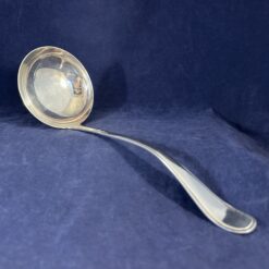 Keltum verzilverd model Prinses soepschep lengte 24,5 cm.