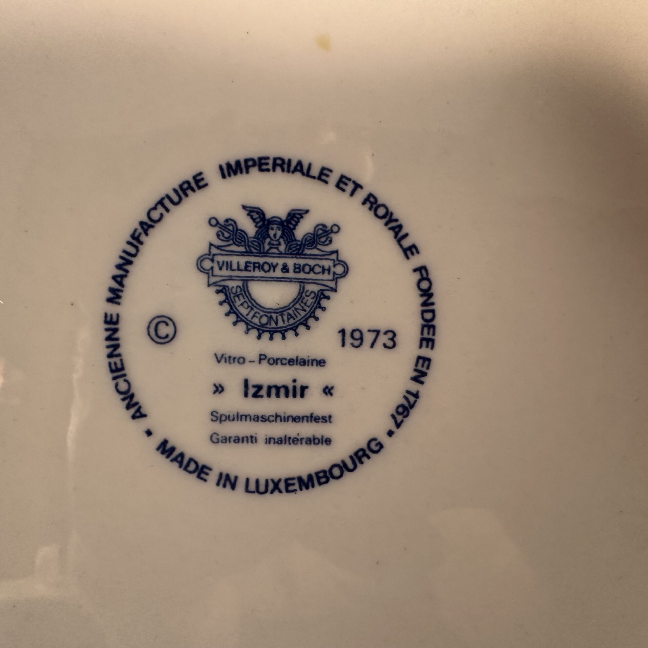 Villeroy en Boch 'Izmir' grote suikerpot met deksel Ø 8,7 hoog 9,5 cm - Afbeelding 4