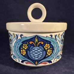 Villeroy en Boch 'Izmir' grote suikerpot met deksel Ø 8,7 hoog 9,5 cm