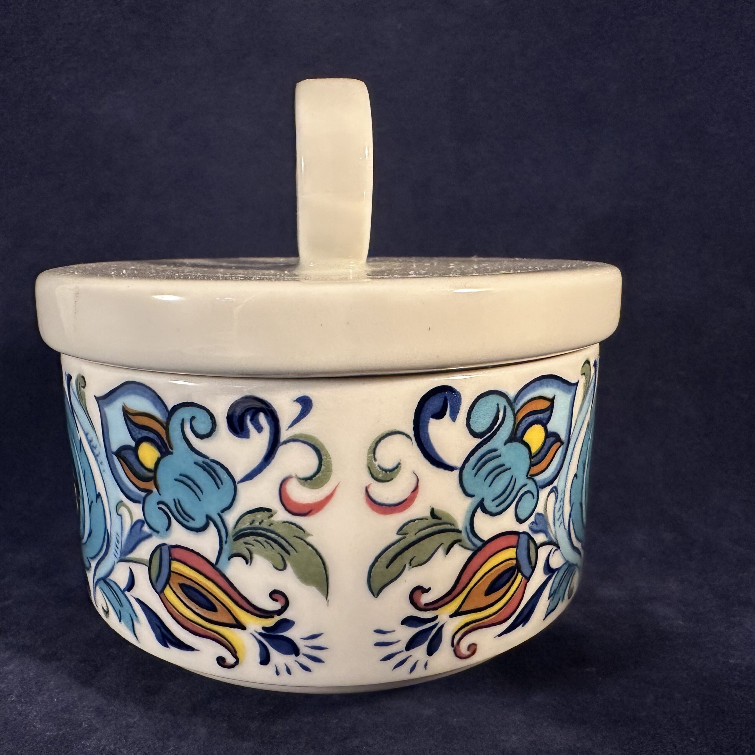 Villeroy en Boch 'Izmir' grote suikerpot met deksel Ø 8,7 hoog 9,5 cm - Afbeelding 2