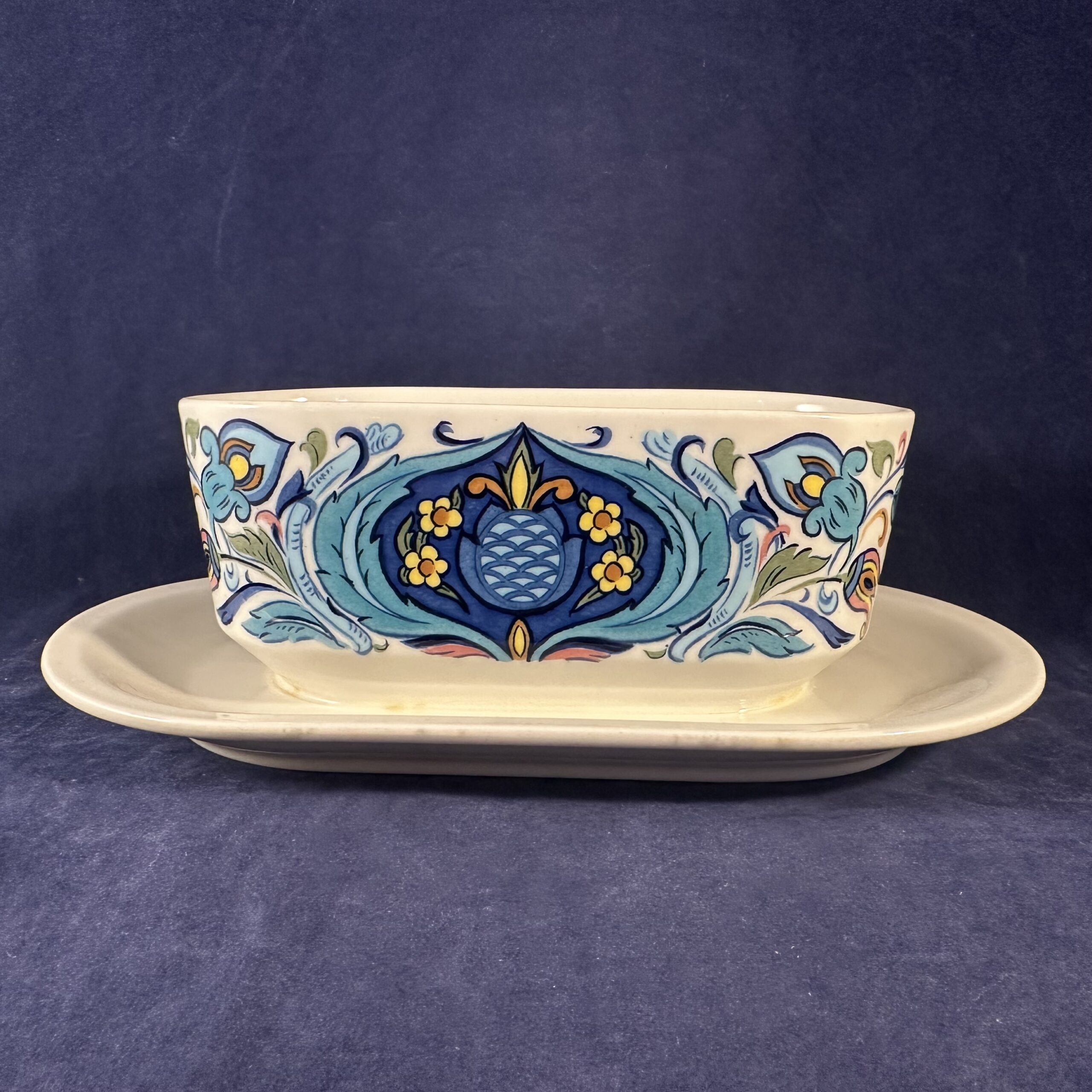 Villeroy en Boch 'Izmir' sauskom vaste schotel, 7,5 x 15 cm kommaat - Afbeelding 2