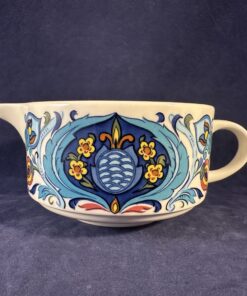 Villeroy en Boch 'Izmir' roomkannetje Ø 9 cm., 5 cm hoog.