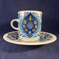 Villeroy en Boch 'Izmir' kop en schotel Ø 6,8 cm, hoog 7,8 cm