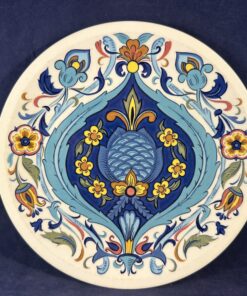 Villeroy en Boch 'Izmir' fruit/gebaksbord Ø 20,3 cm met dessin over het hele bord