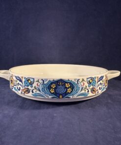 Villeroy en Boch 'Izmir' open schaal met oren Ø 18 cm, hoog 3,5 cm
