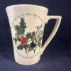 Portmeirion Botanic Garden'The Holly and the Ivy' uitlopende mok Ø 9 cm hoog 11,3 cm