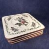 Portmeirion Botanic Garden / Pimpernel 'The Holly and the Ivy' set van 6 onderzetters 10,5 x 10,5 cm