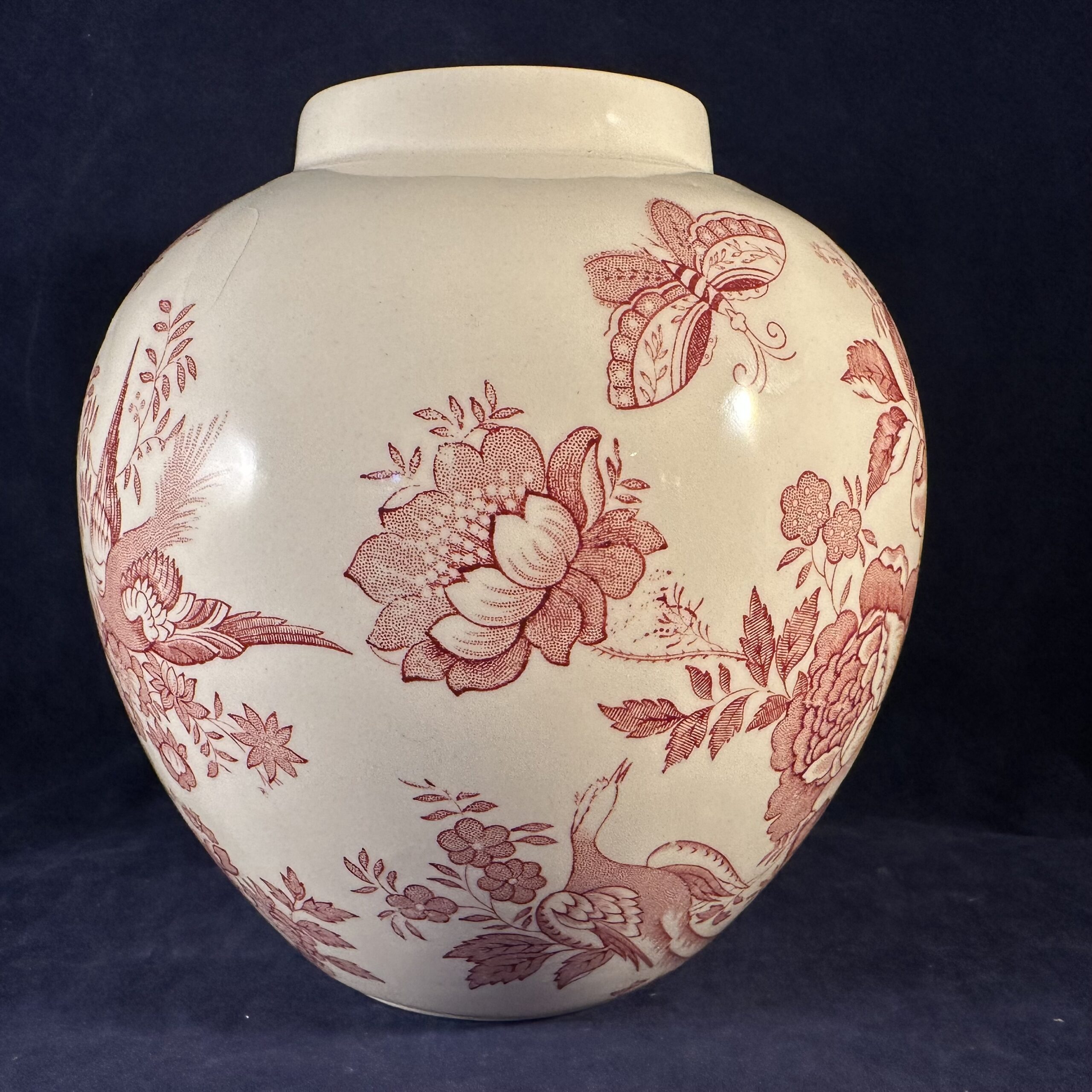 Mason's Pink Stratford vaas, hoog 15,5 cm Ø 6,7 cm (opening) - Afbeelding 2